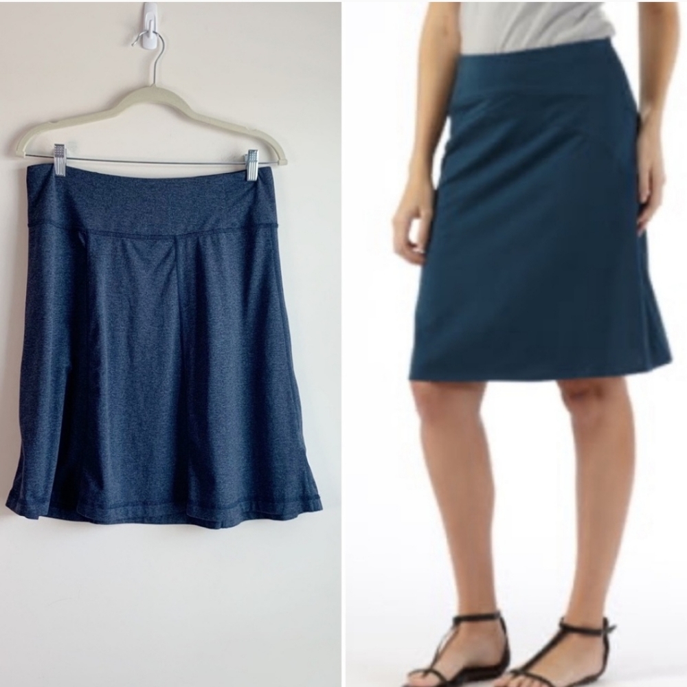 Patagonia Navy Blue And Black Seabrook Swing Skirt - Picture 5 of 7